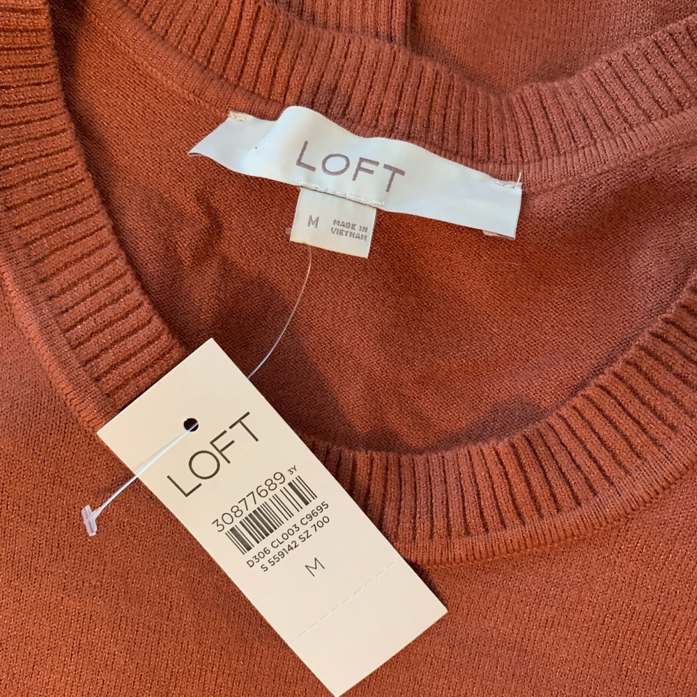 Brand new with tags Loft sweater size medium